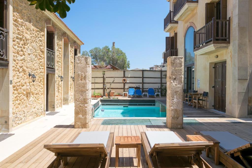 Volakas Beachfront Suites Rethymno Exteriör bild