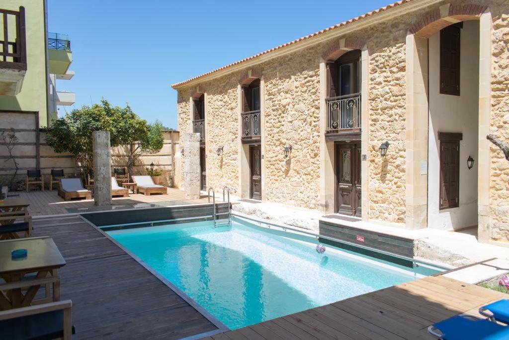 Volakas Beachfront Suites Rethymno Exteriör bild