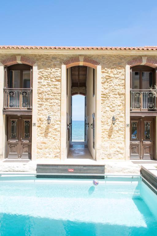 Volakas Beachfront Suites Rethymno Exteriör bild