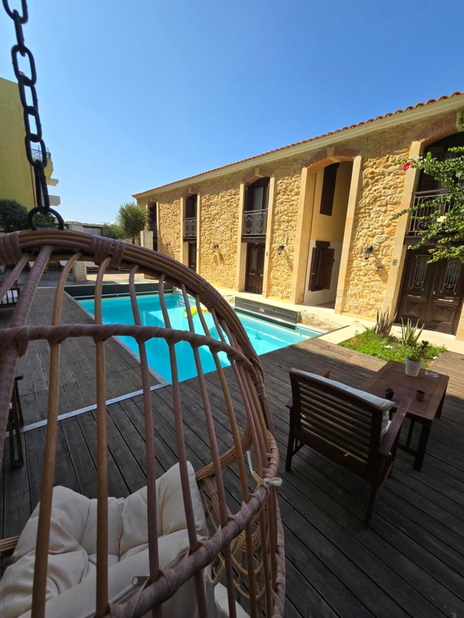 Volakas Beachfront Suites Rethymno Exteriör bild